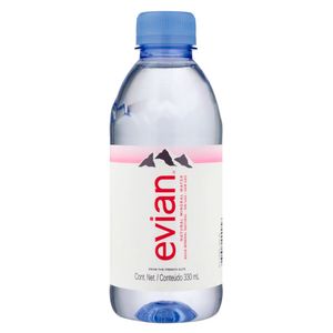 Água Mineral Evian sem Gás Pet 330ml
