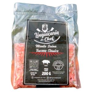 Manta Suína Linguiçaria do Chef Clássica 200g