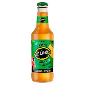 Coquetel Mike's Ice Lemonade Guaraná Long Neck 275ml
