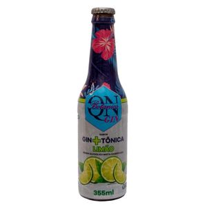 Coquetel QN Gin Tônica Limão Long Neck 355ml