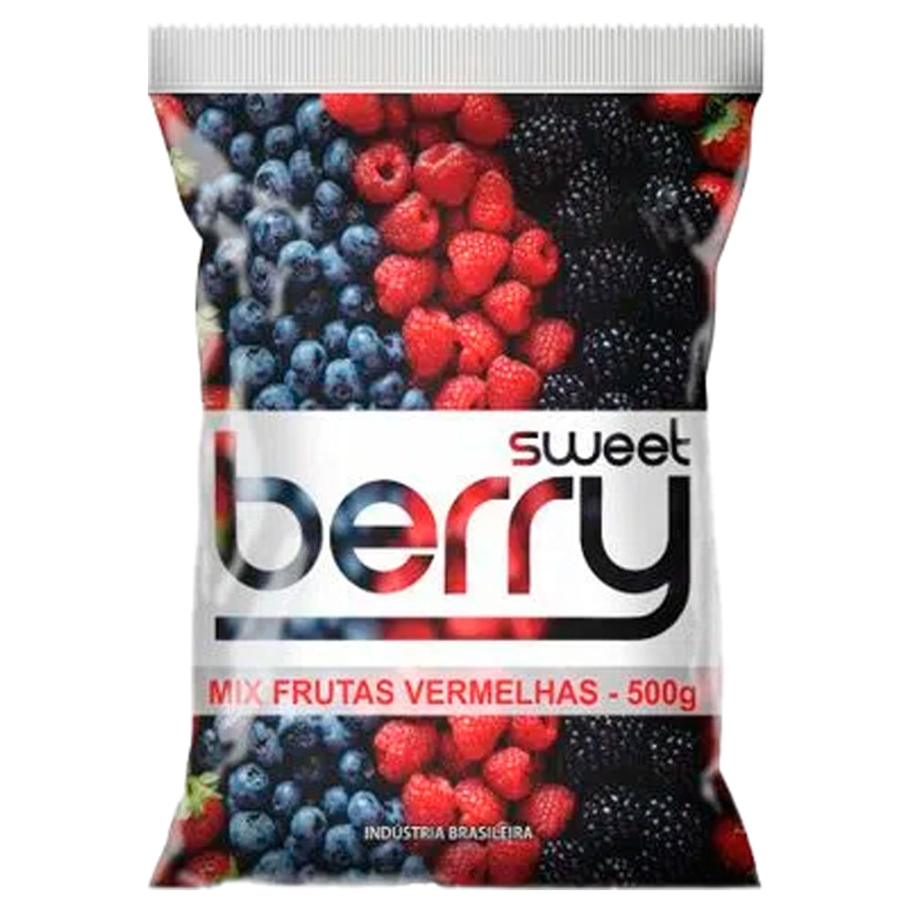 Mix de Frutas Vermelhas Congeladas Sweet Berry 500g