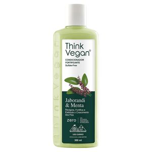 Condicionador Think Vegan Fortificante Jaborandi e Menta 300ml