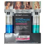 Kit-Touch-Liss-Cronograma-Capilar-Touch-Three-Shampoo-Reconstrutor-400ml-Condicionador-Nutricao-300ml-e-Mascara-Hidratante-250g