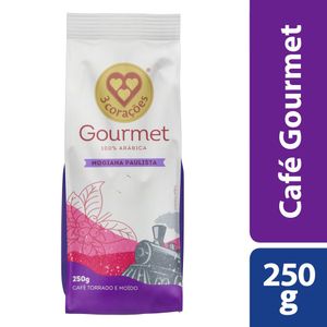 Café Torrado e Moído Mogiana Paulista 3 Corações Gourmet 250g