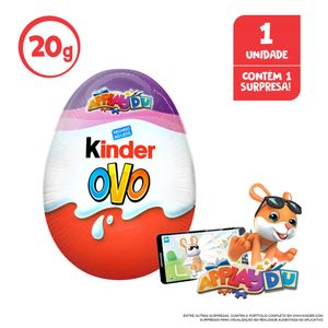 Kinder Ovo Roxo 1 Unidade 20g