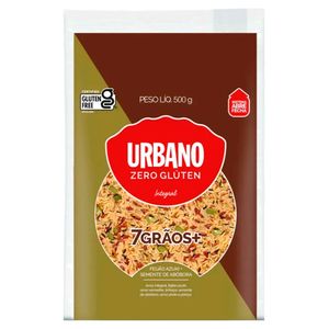 Arroz Integral Urbano 7 Grãos Zero Glúten Feijão Azuki e Semente de Abóbora 500g