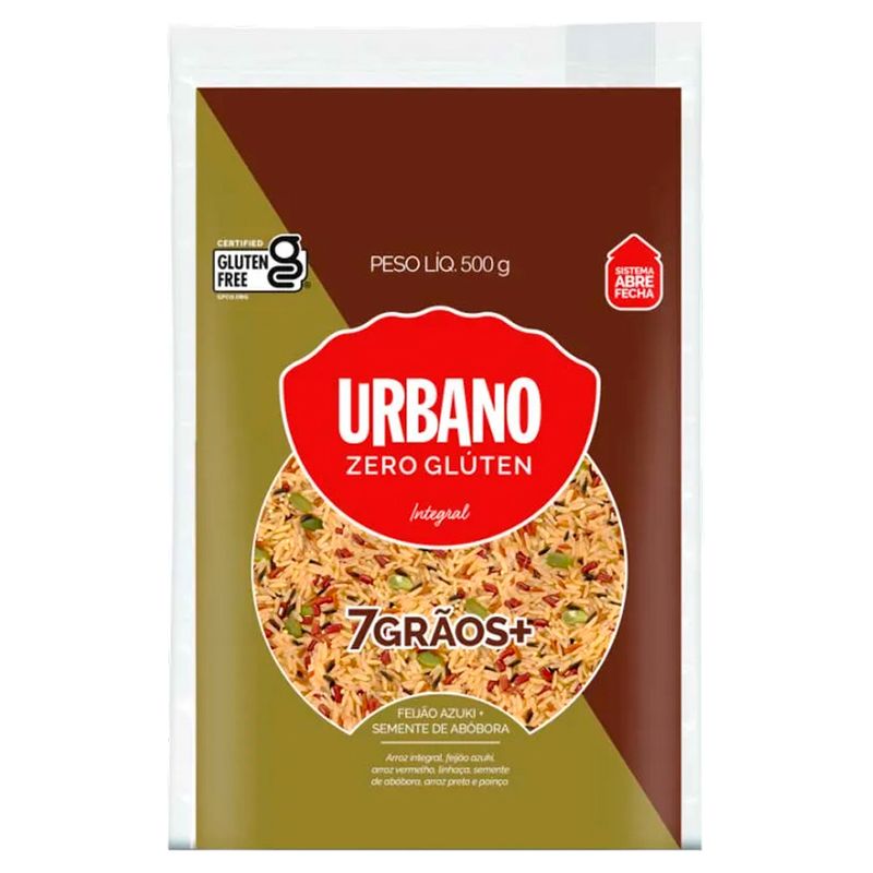 Arroz-Integral-Urbano-7-Graos-Zero-Gluten-Feijao-Azuki-e-Semente-de-Abobora-500g