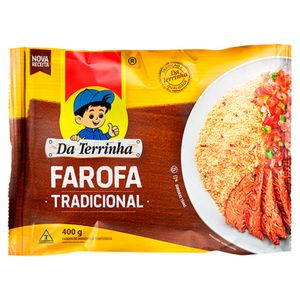 Farofa Pronta Da Terrinha Tradicional 400g