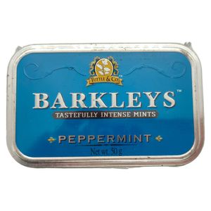 Pastilha Barkleys Peppermint Lata 50g