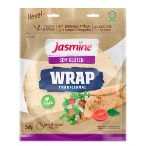 Wrap Jasmine Sem Glúten Tradicional 240g