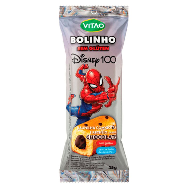 Bolinho-Vitao-Homem-Aranha-Sem-Gluten-Baunilha-com-Recheio-de-Chocolate-35g