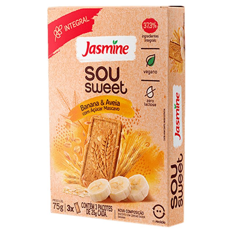 Biscoito-Integral-Jasmine-Sou-Sweet-Banana-e-Aveia-75g