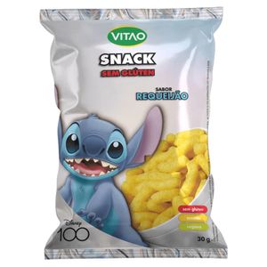 Snack Vitao Lilo & Stitch Sem Glúten Requeijão 30g