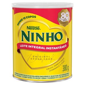 Leite em Pó Ninho Instantâneo Integral Lata 380g