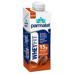 Bebida Láctea Parmalat Wheyfit Zero Lactose Cappuccino 250ml