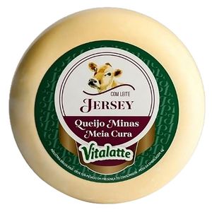 Queijo Minas Vitalatte Jersey Meia Cura kg