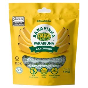 Bananinha Paraibuna Lanchinho Cristal 140g