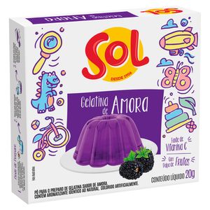 Gelatina Sol Amora 20g