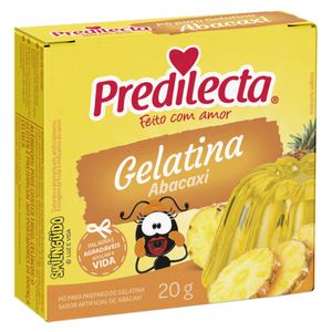 Gelatina Predilecta Abacaxi 20g