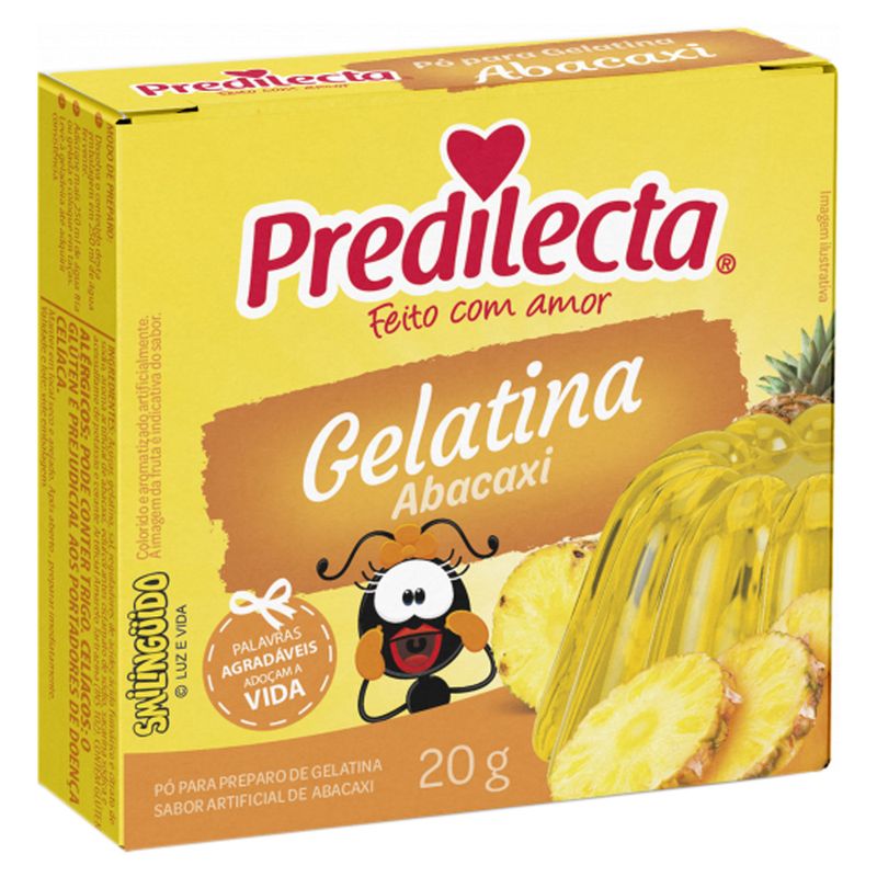 Gelatina-Predilecta-Abacaxi-20g