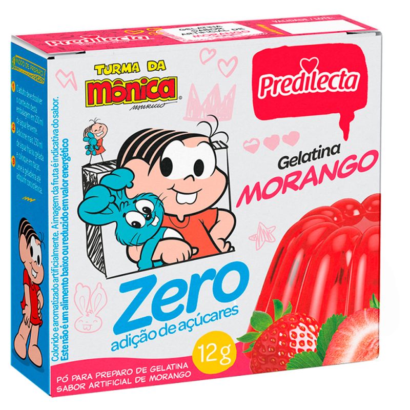 Gelatina-Predilecta-Morango-20g