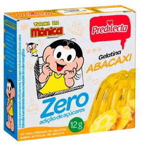 Gelatina Predilecta Zero Açúcar Abacaxi 12g