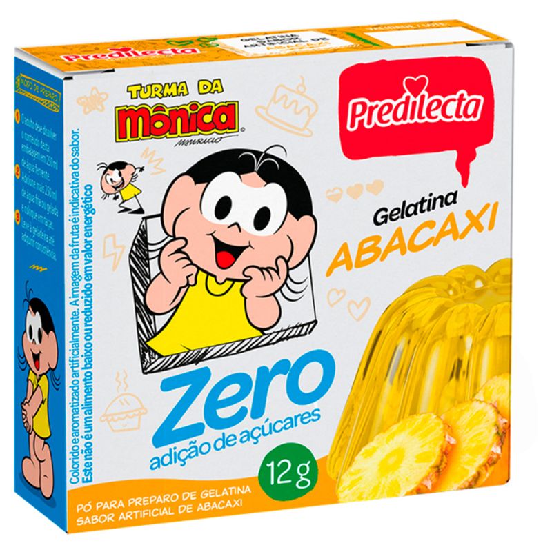 Gelatina-Predilecta-Zero-Acucar-Abacaxi-12g