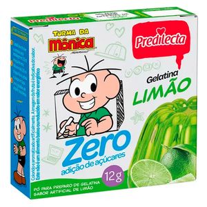 Gelatina Predilecta Zero Açúcar Limão 12g