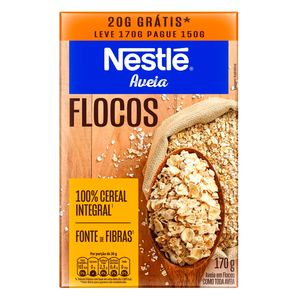 Aveia Nestlé em Flocos Regulares Leve 170g Pague 150g