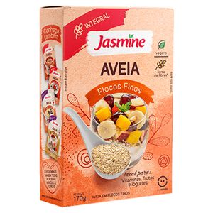 Aveia Jasmine Integral em Flocos Finos 170g