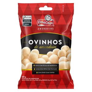 Amendoim Elma Chips Ovinhos 145g