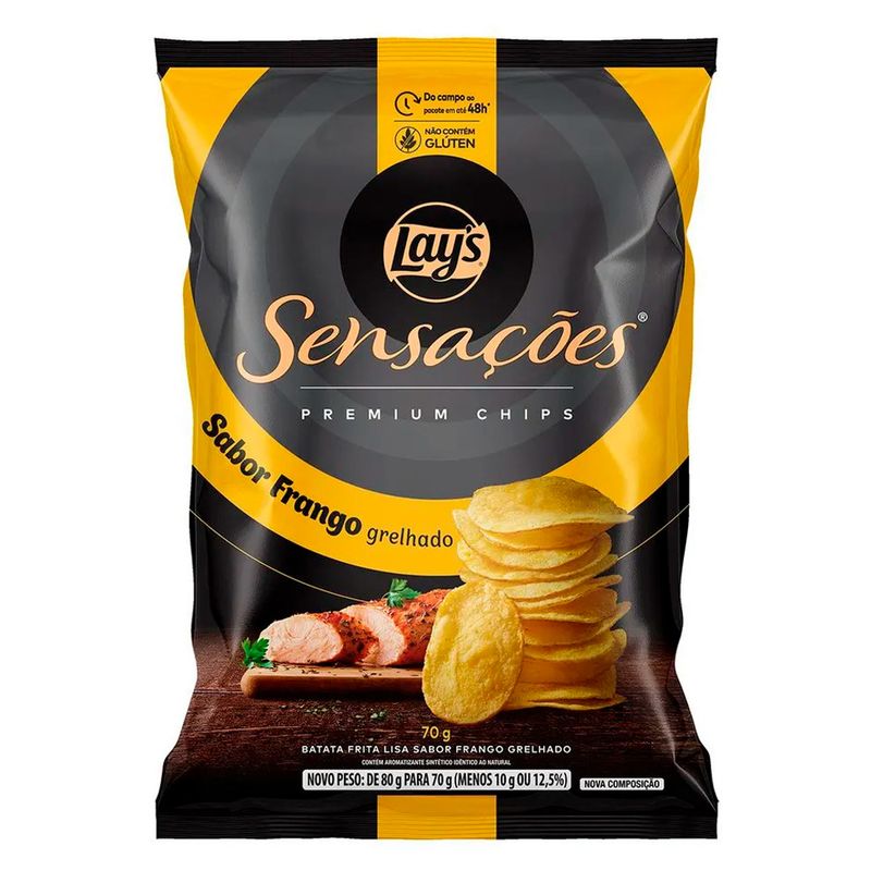 Batata-Chips-Lays-Sensacoes-Frango-Grelhado-70g