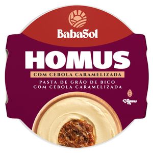 Pasta de Grão de Bico Baba Sol Homus com Cebola 200g