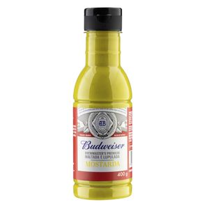 Mostarda Budweiser Maltada e Lupulada Vidro 330g