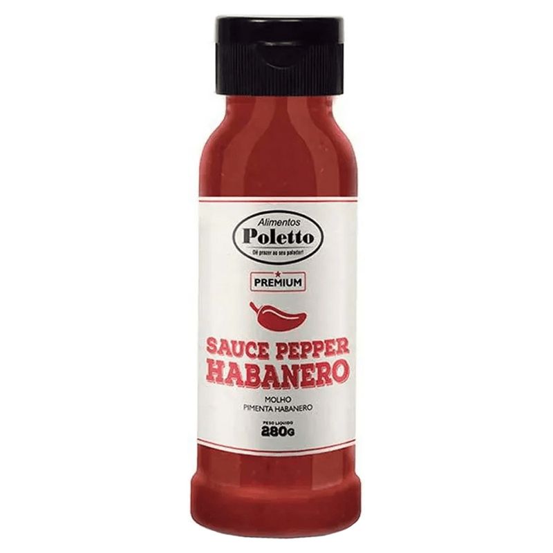 Molho-de-Pimenta-Poletto-Sauce-Pepper-Habanero-280g