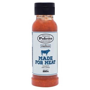 Molho de Pimenta Poletto Premium Made For Meat 280g