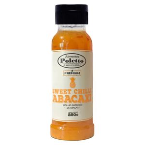 Molho de Pimenta Poletto Premium Sweet Chilli com Abacaxi 280g