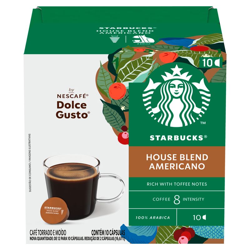 Cafe-em-Capsula-Nescafe-Dolce-Gusto-Starbucks-House-Blend-Americano-Com-10-Capsulas