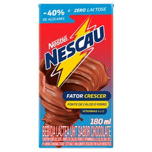 Achocolatado Líquido Nescau Zero Lactose 180ml