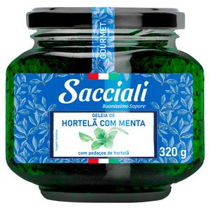 Geleia Sacciali Premium Hortelã e Menta 320g