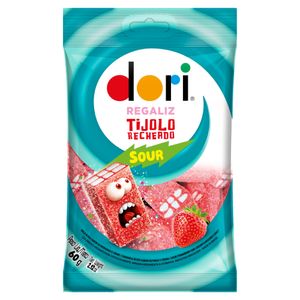 Bala Regaliz Tijolo Dori 60g