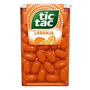 Tic Tac Pastilhas Sabor Laranja 14,5g