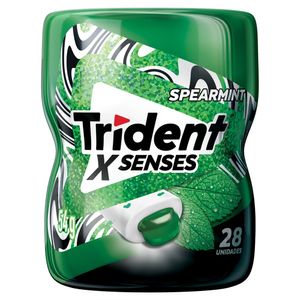 Chiclete Trident Xsenses Menta 54g