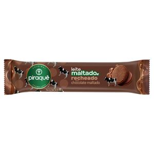 Biscoito Leite Maltado Recheado Chocolate Piraquê 85g