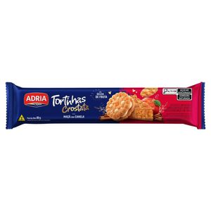 Biscoito Tortinha Maça e Canela Adria 80g