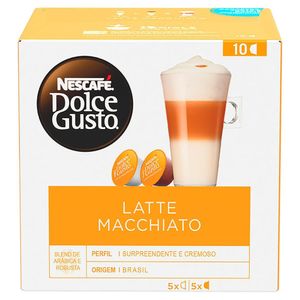 Cápsula de Café Latte Macchiat Dolce Gusto com 10 Unidades 112g