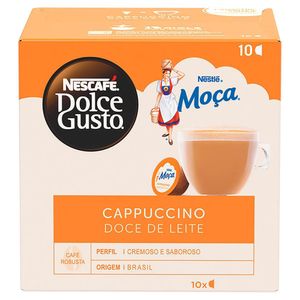 Cápsula Capuccino Doce de Leite Dolce Gusto com 10 Unidades 170g