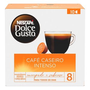 Cápsula de Café Caseiro Dolce Gusto com 10 Unidades 90g
