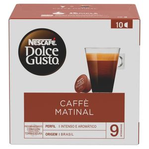 Cápsula de Café Matinal Dolce Gusto com 10 Unidades 80g
