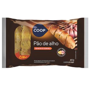 Pão de Alho Tradicional Baguete Coop 400g